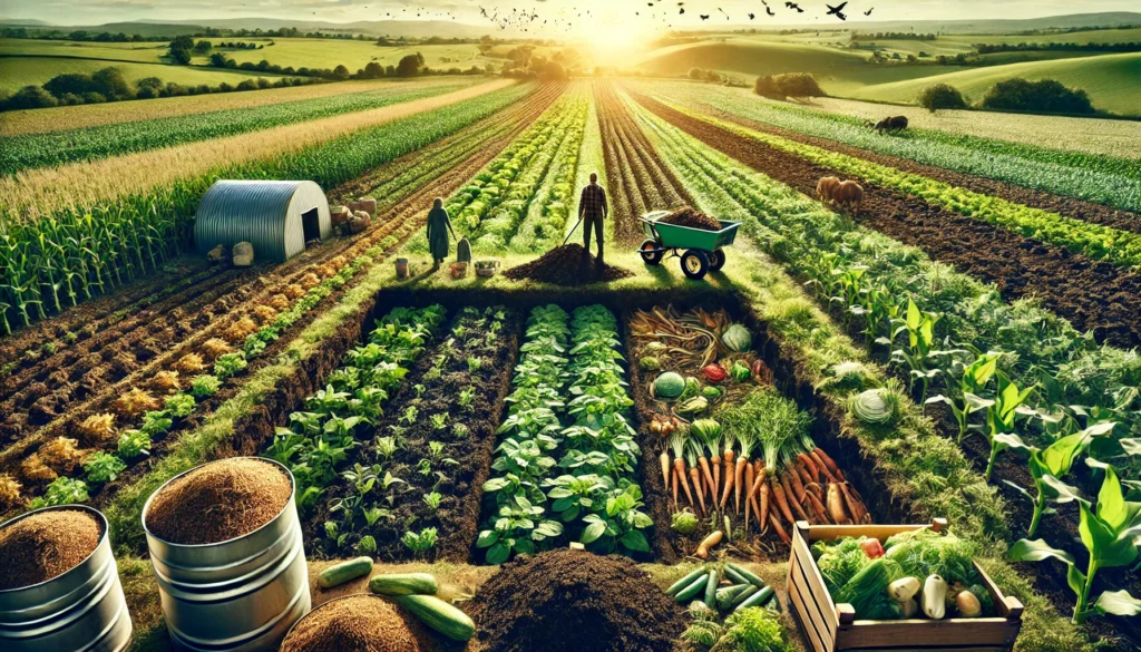 organic farming,  soil carbon,  regenerative methods